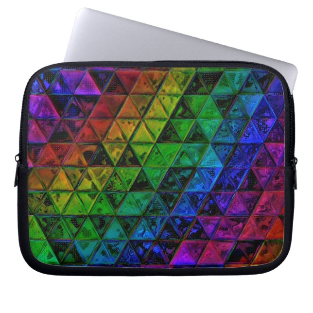 Pride Glass Laptop Sleeve (Voorkant)