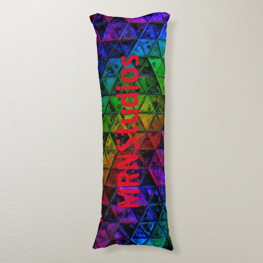 Pride Glass Lichaamskussen (Voorkant Verticaal)