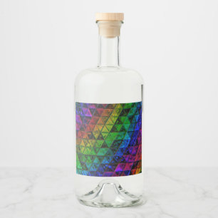 Pride Glass Likeurfles Etiket