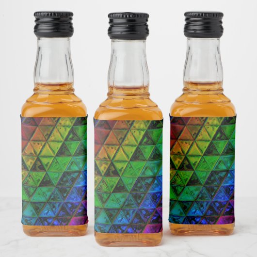 Pride Glass Likeurfles Etiket (Flessen)