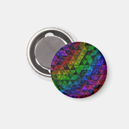 Pride Glass Magneet (Voorkant / Achterkant)