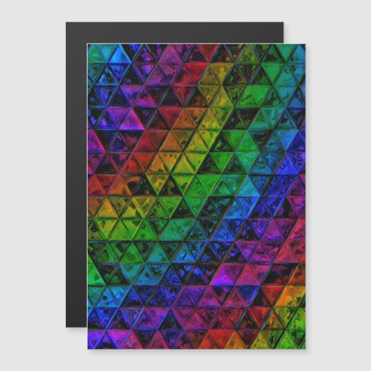 Pride Glass Magnetische Uitnodiging (Voorkant / Achterkant)