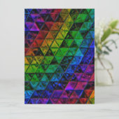 Pride Glass Menu (Staand voorkant)