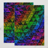 Pride Glass Menu (Voorkant / Achterkant)