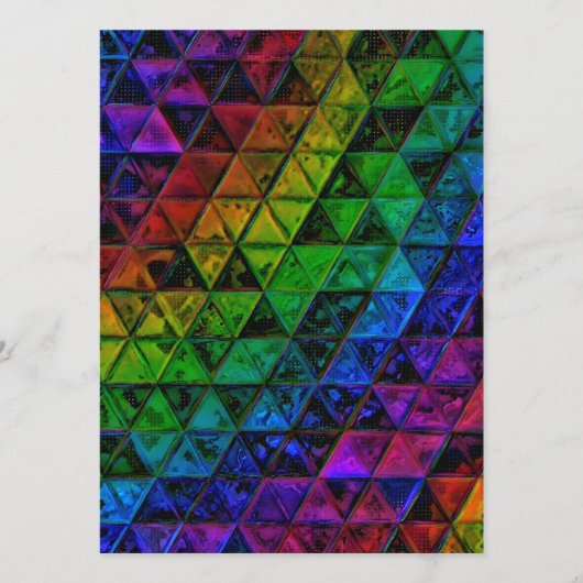 Pride Glass Menu (Voorkant)