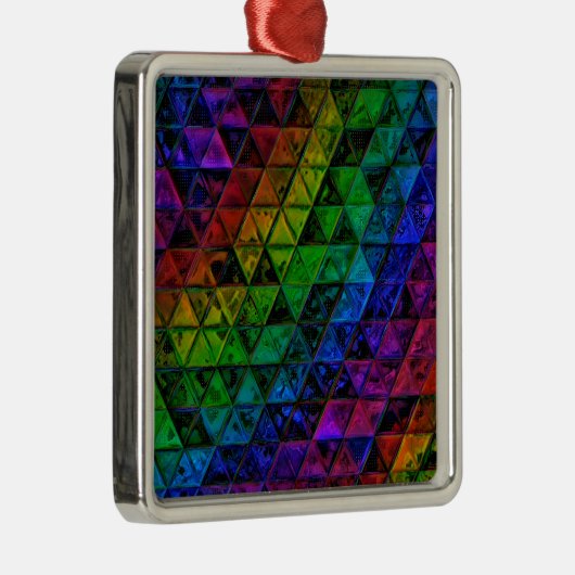 Pride Glass Metalen Ornament (Rechts)