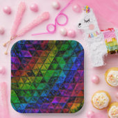 Pride Glass Papieren Bordje (Feest)