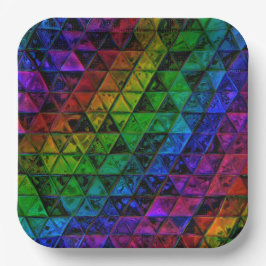 Pride Glass Papieren Bordje