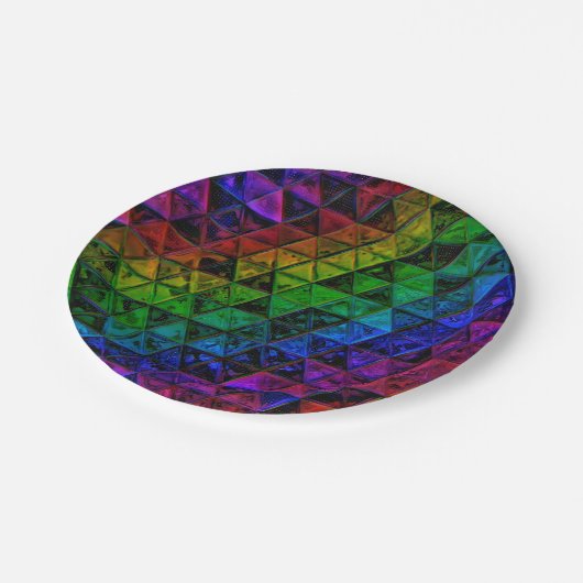 Pride Glass Papieren Bordje (Gekanteld)