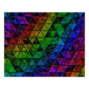 Pride Glass Perfect Poster