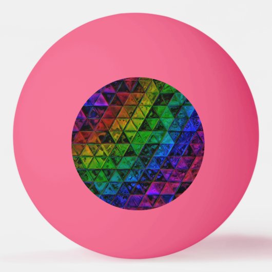 Pride Glass Pingpongbal (Achterkant)