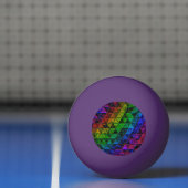 Pride Glass Pingpongbal (Net)