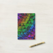 Pride Glass Post-it® Notes (Op bureau)