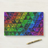 Pride Glass Post-it® Notes (Op bureau)