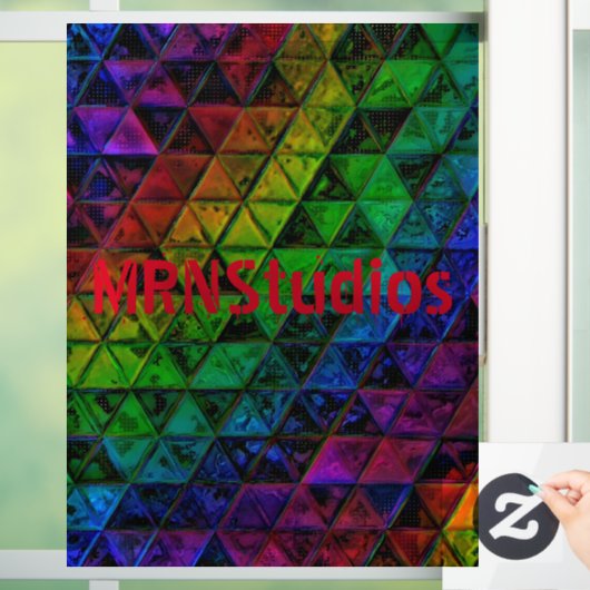 Pride Glass Raamsticker (Huis)