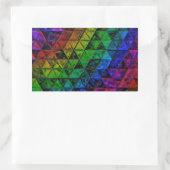 Pride Glass Rechthoekige Sticker (Tas)