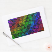 Pride Glass Rechthoekige Sticker (Envelop)