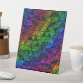 Pride Glass Reclamebord Met Voetstuk (Insitu)