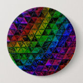 Pride Glass Ronde Button 4,0 Cm (Voorkant)
