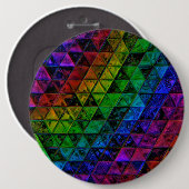 Pride Glass Ronde Button 6,0 Cm (Voorkant /achterkant)