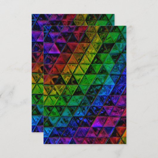 Pride Glass Save The Date (Voorkant / Achterkant)