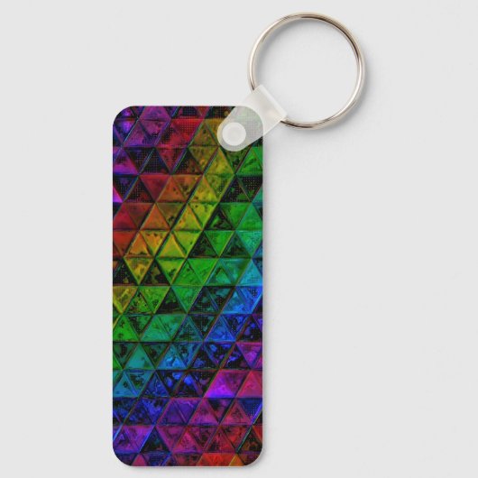 Pride Glass Sleutelhanger (Achterkant)