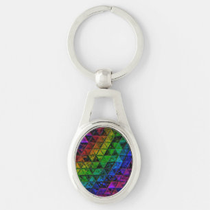 Pride Glass Sleutelhanger
