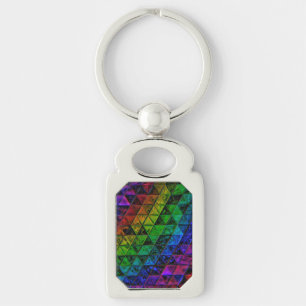 Pride Glass Sleutelhanger