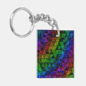 Pride Glass Sleutelhanger (Voorkant Links)