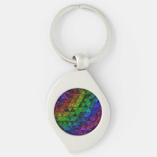 Pride Glass Sleutelhanger