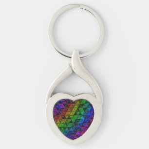Pride Glass Sleutelhanger