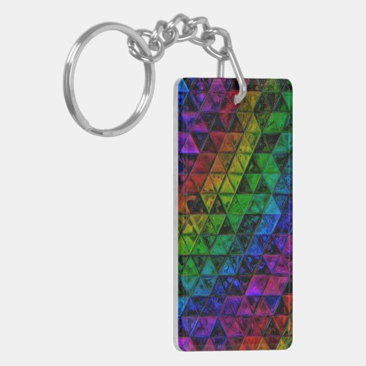 Pride Glass Sleutelhanger (Voorkant Links)