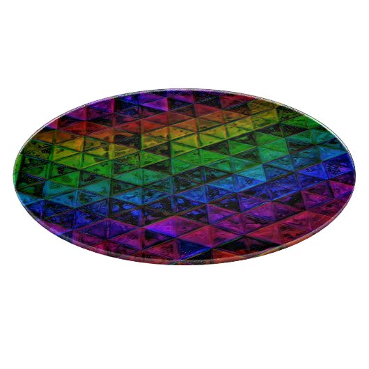 Pride Glass Snijplank (Hoek)