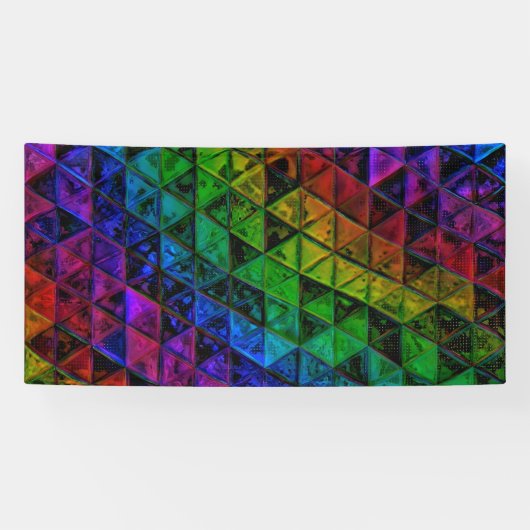 Pride Glass Spandoek (Horizontaal)