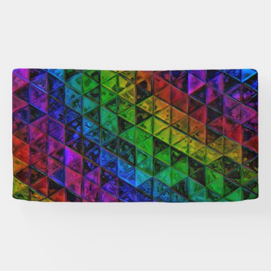 Pride Glass Spandoek (Horizontaal)