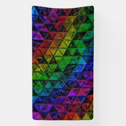 Pride Glass Spandoek (Verticaal)