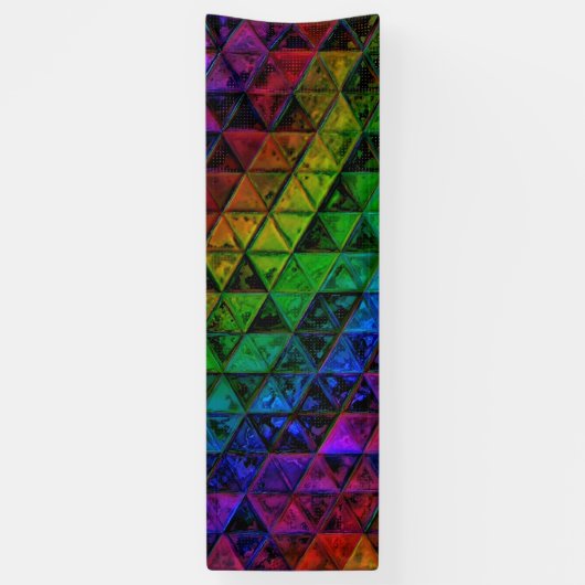 Pride Glass Spandoek (Verticaal)