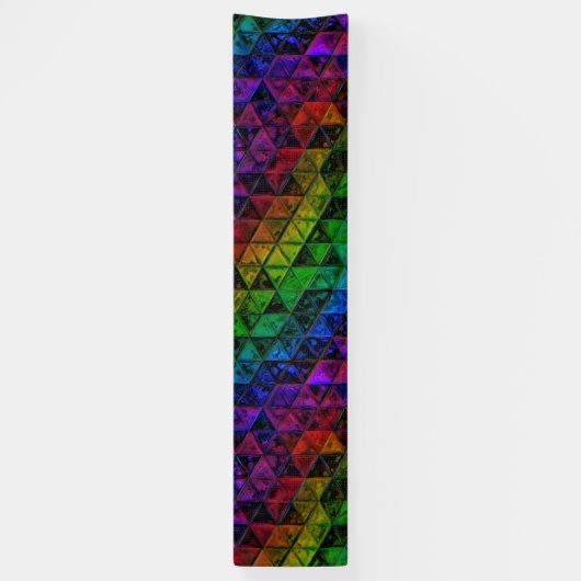 Pride Glass Spandoek (Verticaal)