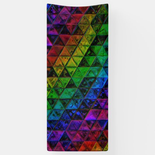 Pride Glass Spandoek (Verticaal)