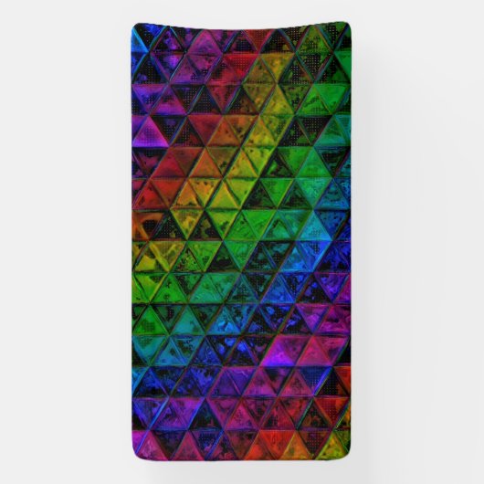 Pride Glass Spandoek (Verticaal)