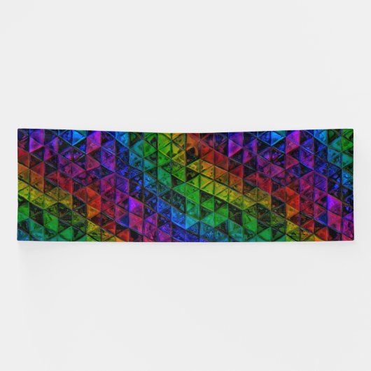 Pride Glass Spandoek (Horizontaal)