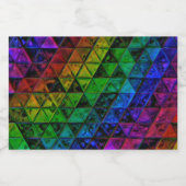 Pride Glass Sparkling Wijnetiket (Enkel label)