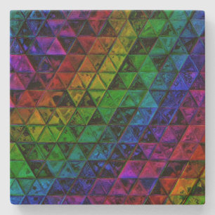 Pride Glass Stenen Onderzetter