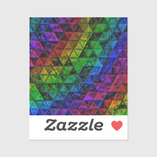 Pride Glass Sticker (Vel)