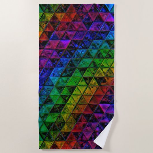 Pride Glass Strandlaken (Voorkant)