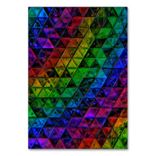 Pride Glass Table Kaart