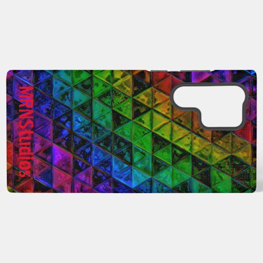 Pride Glass telefoonhoesje Samsung Galaxy Hoesje (Achterkant horizontaal)