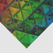 Pride Glass Tissuepapier (Detail)