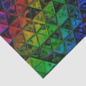 Pride Glass Tissuepapier (Detail)