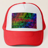 Pride Glass Trucker Pet (Voorkant)